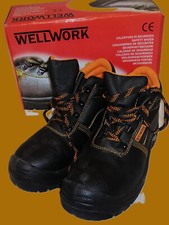 Stahlkappenschuhe WELLWORK EU 40 UK 6,5 EN ISO 20345:2011/S3 ° 2-3x getragen