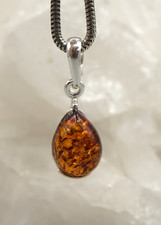 Anhänger BERNSTEIN Tropfen in