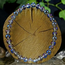 Aqua Aura Armband Bergkristall