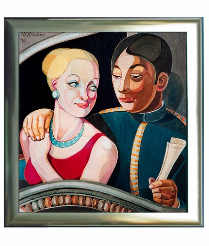 Liebespaar theater loge - liebespaar,