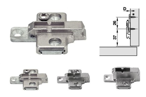 Blum clip kreuz montage - blum,