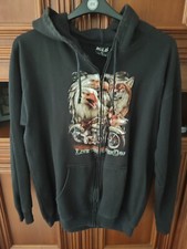 Sweat Jacke Hoodie Adler Gr. XL, Cowboy Western Biker Wölfe Indianer Motorrad