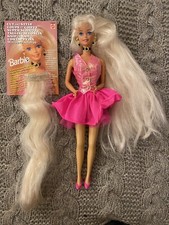 Cut And Style Mattel Barbie Puppe mit Original Haarteil & Style Guide Booklet