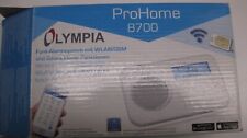 Olympia ProHome 8700 WLAN/GSM Drahtlose Alarmanlage Alarmsystem Smart Home Weiß