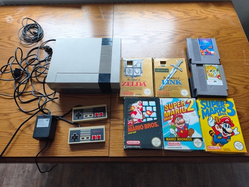 Nintendo nes konsole - nintendo, inkl.