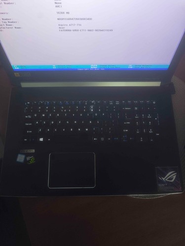 Acer aspire a717 - 7, a717-71g