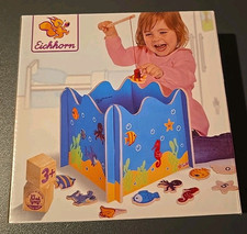 Angelspiel Holz- & Geschicklichkeitsspiel Spielzeug Eichhorn Kinderspiel ab 3