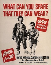 Original Vintage WWII What Can