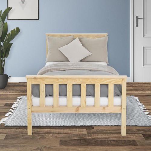 Einzelbett 90x200 natur - 90x200,
