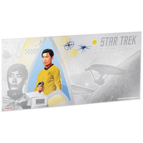 Silbermünznote star trek - silbermünznote, trek™