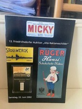 Auktionskatalog Micky Waue -