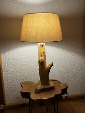 Treibholzlampe Holzlampe Wacholderholz Eichenholz  Unikat Stehlampe Geschenk