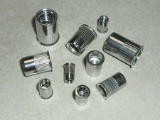 Nietmuttern Edelstahl M4-M5-M6-M8-M10 Einnietmuttern Senkkopf Blindnietmuttern