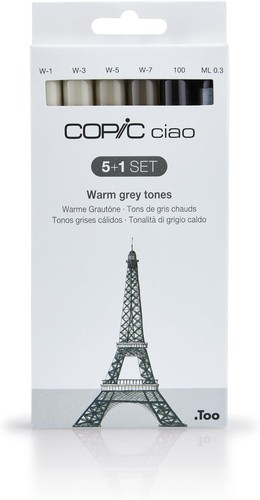 Ciao marker set 1warme - marker,