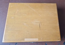 Kleine Holzbox ehemals Dia-Kasten