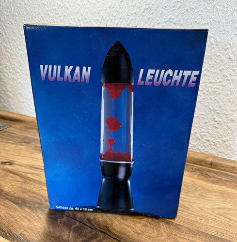 Vulkan leuchte lavalampe - vulkan,