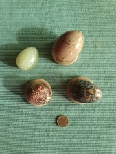 Stein Eier Marmor 4 Stück