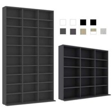 vidaXL CD Regal DVD Bluray Medienregal Regalwand Standregal mehrere Auswahl