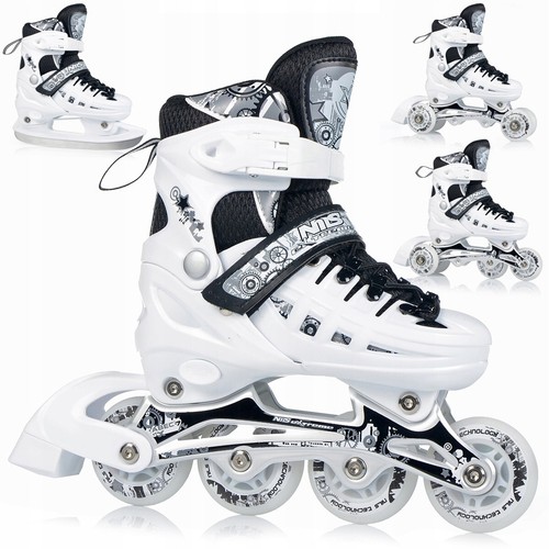 Inlineskates 4in1 led - inlineskates, –
