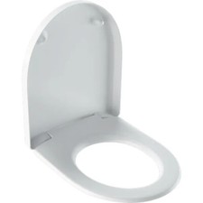Geberit iCon WC Sitz mit Deckel weiß, mit Quick-Release und Absenkautomatik,