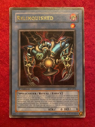 Relinquished - yu-gi-oh!,