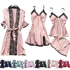 Nachthemd Damen Einfarbig