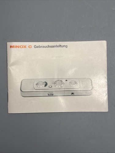 Minox gebrauchsanleitung - c,