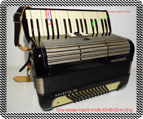 Akkordeon hohner arietta im - hohner,