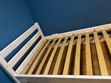 Flexa Einzelbett weiß lasiert