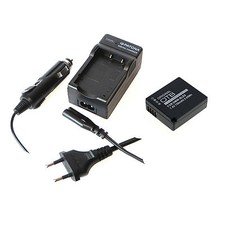 Akku Ersatzakku und Ladegerät für Panasonic Lumix DC-TZ200 DC-TZ202 DC-GX9