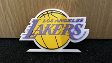 Los Angeles Lakers Schild 3D