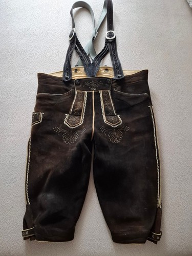 Hirschlederhose größe xxl - hirschlederhose,