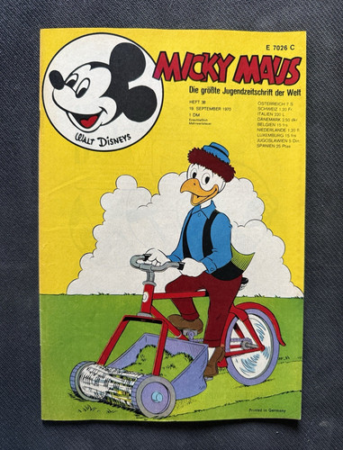 Walt disney micky maus heft - micky,