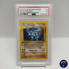Pokémon Machamp PSA • 8/102 Base Set Basis 1. Edition ED Cosmos 2-Player CD-ROM