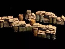 1:72 Diorama Sandsackmauer