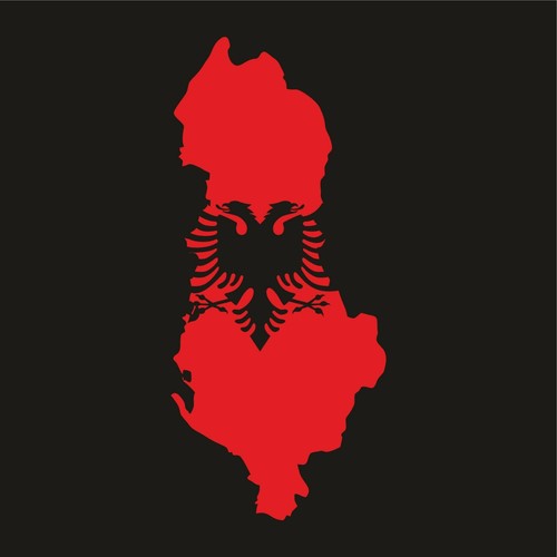 Autoaufkleber albanien - autoaufkleber,