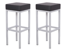 2 schwarze Würfel Kunstleder