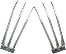 One pair wolf claws - pair, of