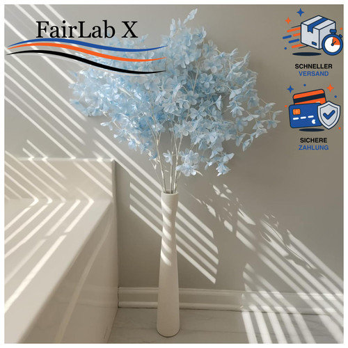 Vase keramik weiß 42cm hoch - keramik,