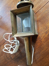Leuchte,  Messinglampe, Vintage, Landhaus-Leuchte 