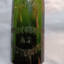 Alte bierflasche brauerei vk - brauerei,,