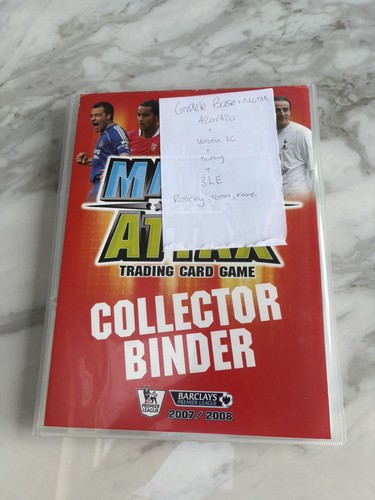 Topps match attax - attax, 2007/08