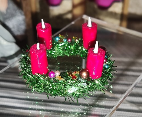 Adventskranz miniatur für - adventskranz,