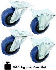 1 Set 100 mm Schwerlast BLUE