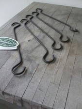 Deckenhaken, 5 er-Set, Verlängerungshaken (5er Set), Eisenhaken, 28 cm, S-Haken