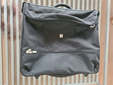 Lufthansa rollbarer  Kleidersack / Reisekoffer Business Schwarz Rollen