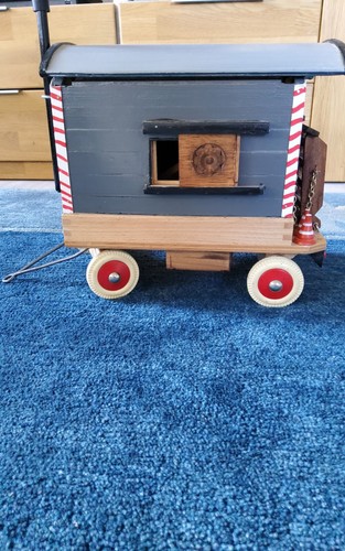 Bauwagen holz spielzeug - bauwagen,