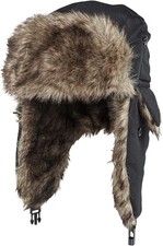 Skating Fliegermütze Winter Warme Pilotenmütze mit Kunstpelz Ohrenklappen