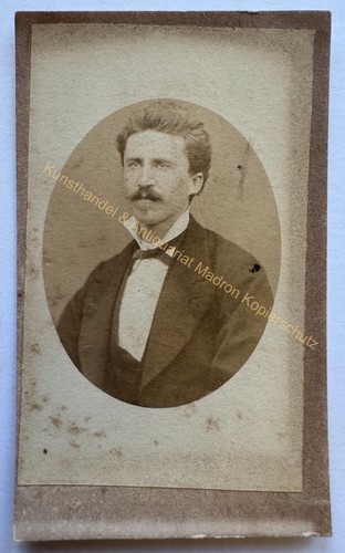 Orig cdv foto fotografie mann - cdv,