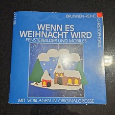 Brunnen-Reihe, Wenn es Weihnachten wird. Fensterbilder u... | Buch | Zustand gut